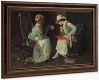 Reading The Tea Leaves 2 By Harry Roseland Fine Art Print