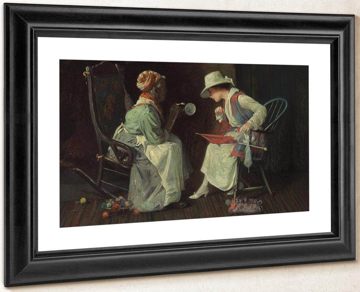 Reading The Tea Leaves 2 By Harry Roseland Fine Art Print