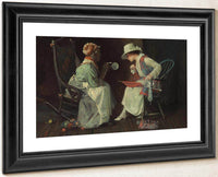 Reading The Tea Leaves 2 By Harry Roseland Fine Art Print