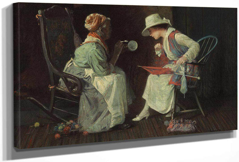 Reading The Tea Leaves 2 By Harry Roseland Fine Art Print