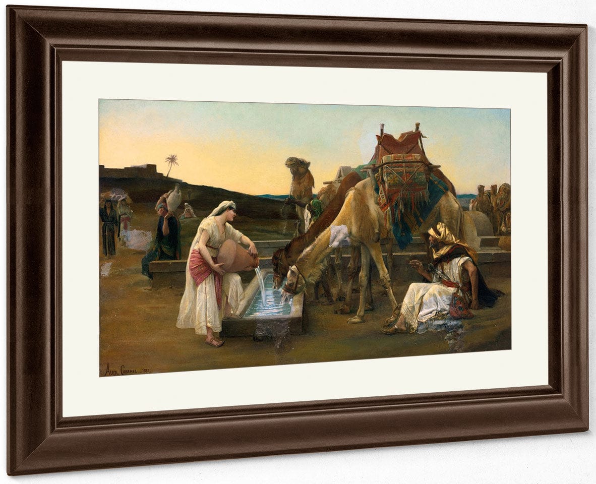 Rebecca Et Eliezer 1883 1 By Alexandre Cabanel Fine Art Print