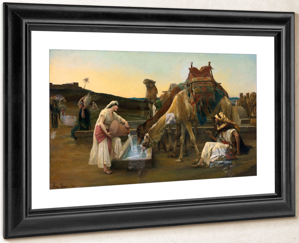 Rebecca Et Eliezer 1883 1 By Alexandre Cabanel Fine Art Print
