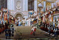 Reception Du Grand Conde A Versailles Painting Jean Leon Gerome Canvas Art Fine Art Print