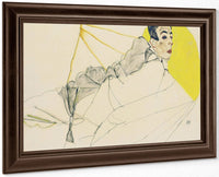 Reclining Boy (Erich Lederer) By Egon Schiele Fine Art Print