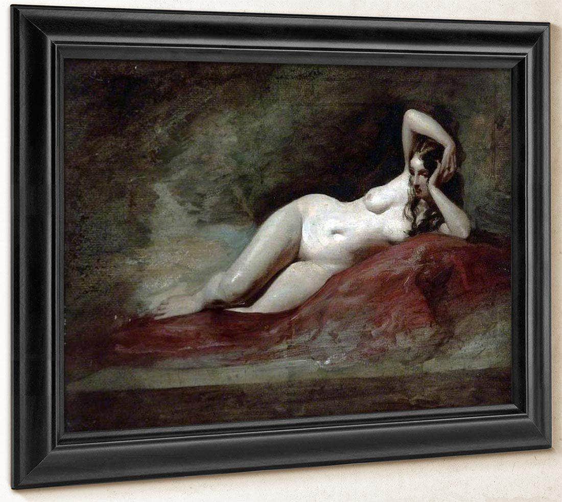 Reclining Figure By William Etty Fine Art Print