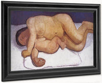 Reclining Mother And Child By Paula Modersohn Becker Fine Art Print