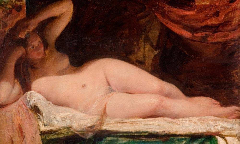 Reclining Nude 4 By William Etty Fine Art Print