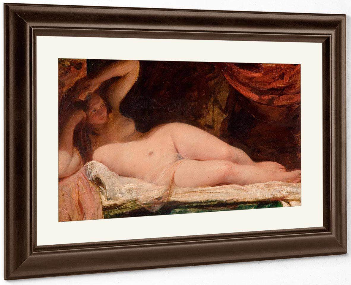 Reclining Nude 4 By William Etty Fine Art Print