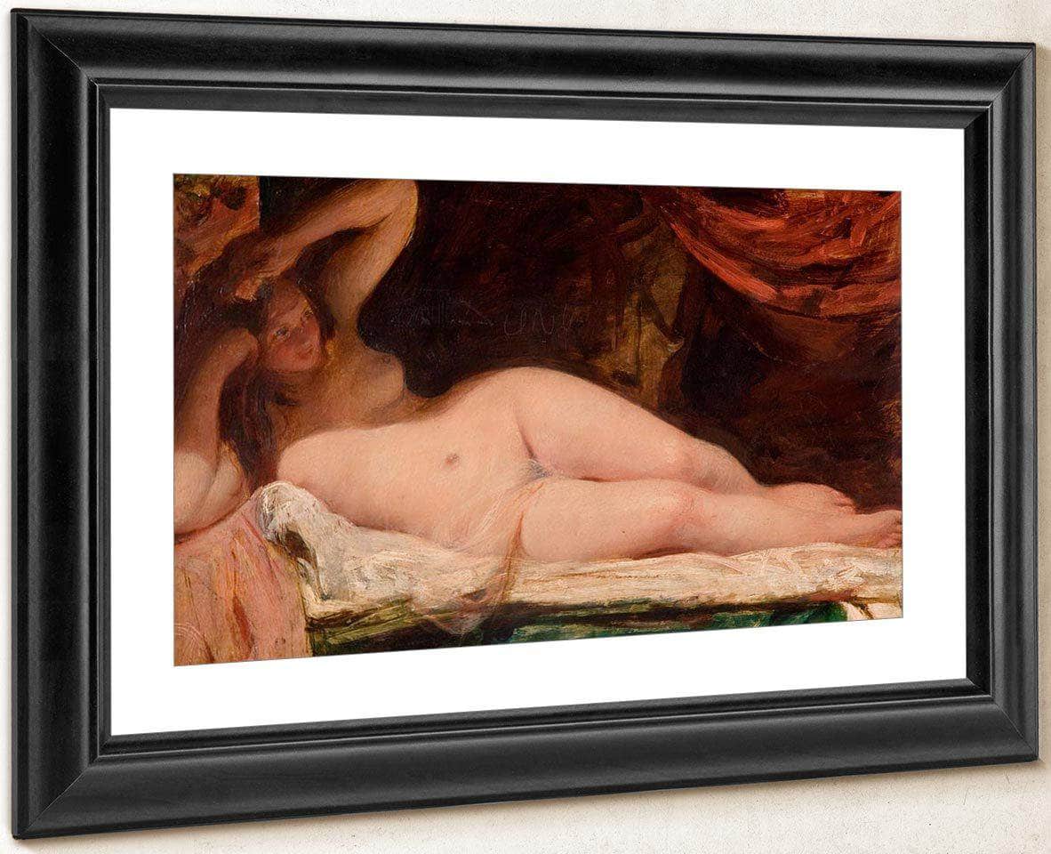 Reclining Nude 4 By William Etty Fine Art Print