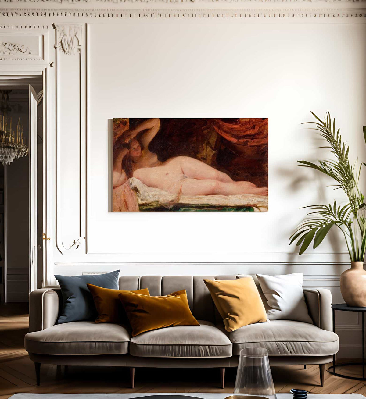 Reclining Nude 4 By William Etty Fine Art Print