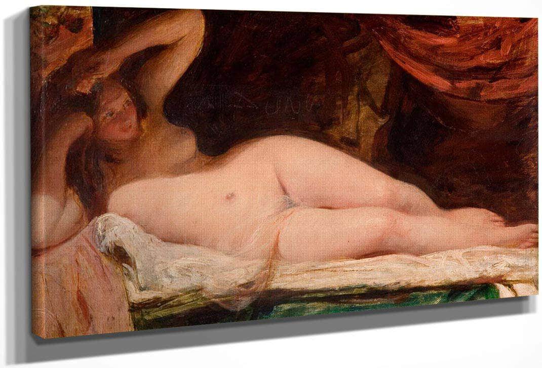 Reclining Nude 4 By William Etty Fine Art Print
