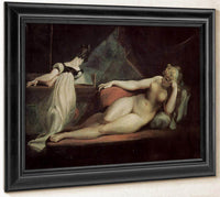 Reclining Nude And Piano Teacher By Henry Fuseli Fine Art Print