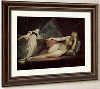 Reclining Nude And Piano Teacher By Henry Fuseli Fine Art Print