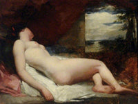 Reclining Nude By William Etty Fine Art Print
