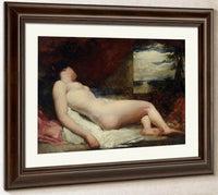 Reclining Nude By William Etty Fine Art Print