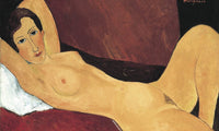 Reclining Nudea By Amedeo Modigliani Fine Art Print