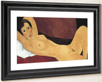 Reclining Nudea By Amedeo Modigliani Fine Art Print