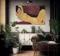 Reclining Nudea By Amedeo Modigliani Fine Art Print
