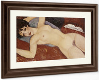 Reclining Nudeb By Amedeo Modigliani Fine Art Print