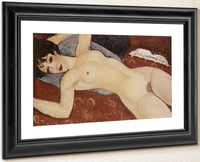 Reclining Nudeb By Amedeo Modigliani Fine Art Print