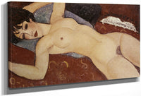Reclining Nudeb By Amedeo Modigliani Fine Art Print