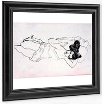 Reclining Woman By Walt Kuhn Fine Art Print