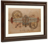 Recolections Part 2 Prof Carolus On Otto Krause 1900 By Charles Dellschau Fine Art Print