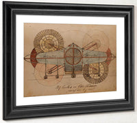 Recolections Part 2 Prof Carolus On Otto Krause 1900 By Charles Dellschau Fine Art Print