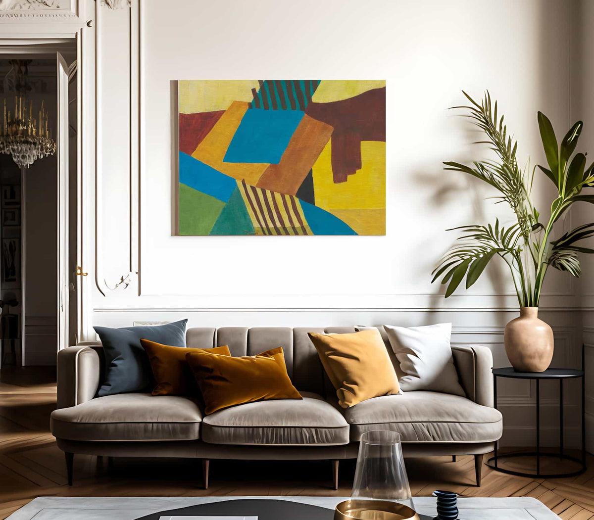 Rectangles By Arthur Dove Fine Art Print