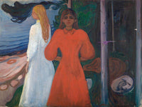 Red And White 1899 1900 93X129 Munch Museum M0460 3000X By Edvard Munch Fine Art Print