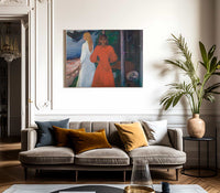 Red And White 1899 1900 93X129 Munch Museum M0460 3000X By Edvard Munch Fine Art Print