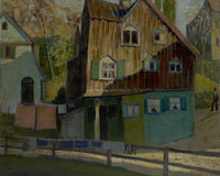 Red Bedding By Grant Wood Fine Art Print