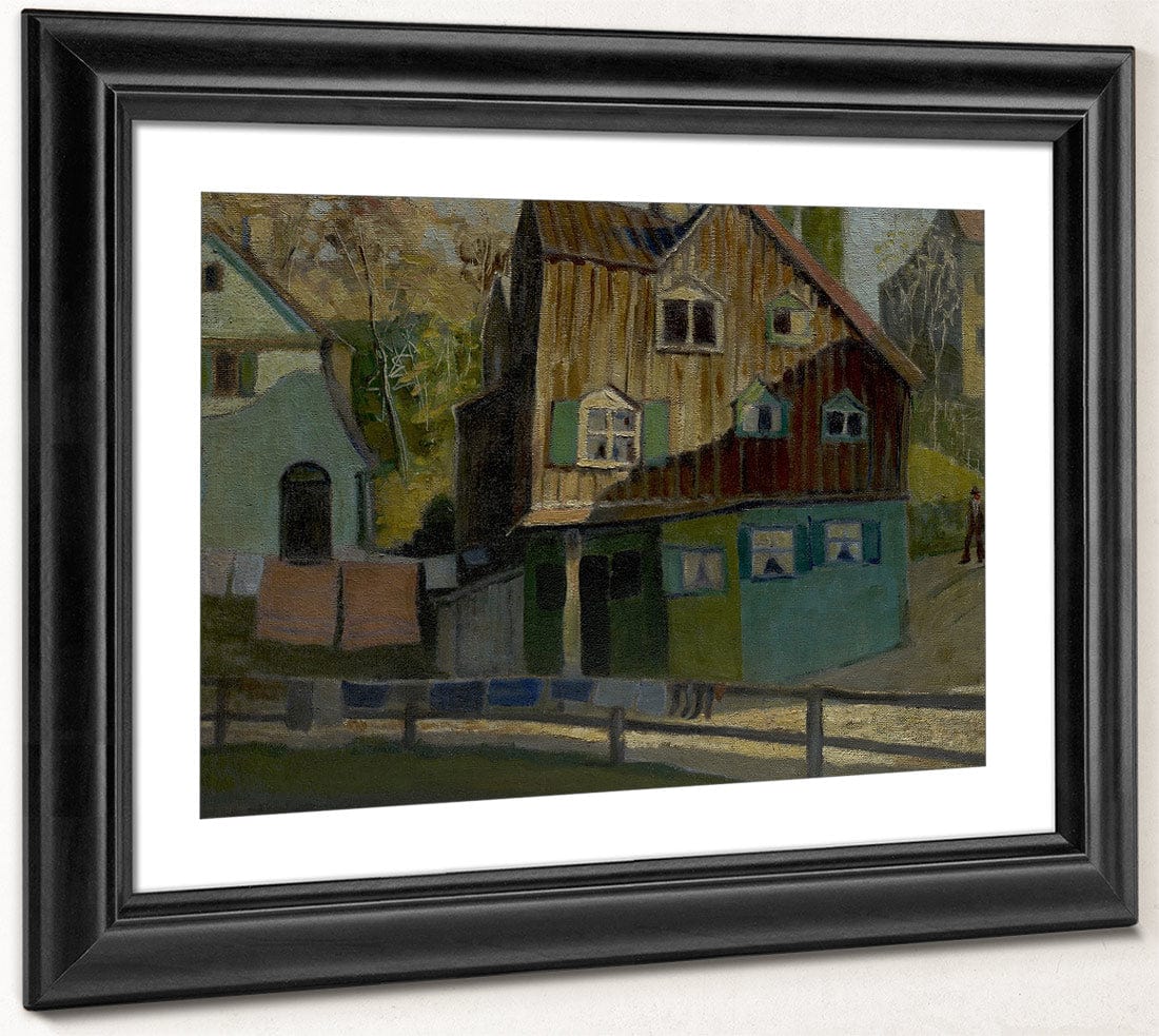 Red Bedding By Grant Wood Fine Art Print