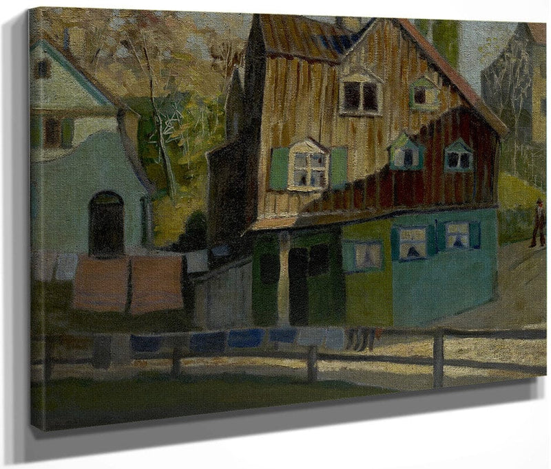 Red Bedding By Grant Wood Fine Art Print