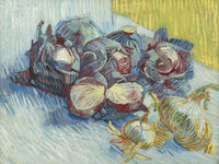 Red Cabbages And Onions By Vincent Van Gogh Fine Art Print