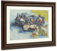 Red Cabbages And Onions By Vincent Van Gogh Fine Art Print