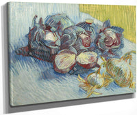 Red Cabbages And Onions By Vincent Van Gogh Fine Art Print