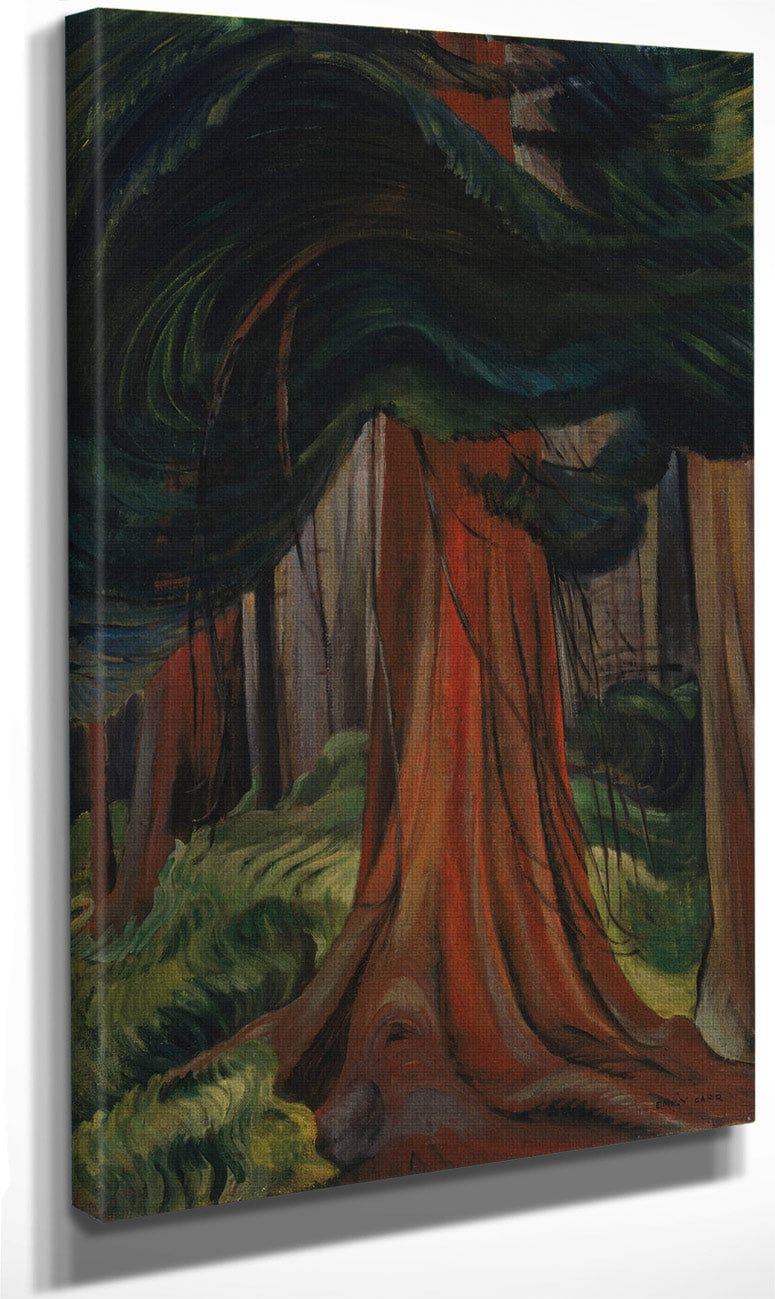 Red Cedar 1931 By Emily Carr Fine Art Print