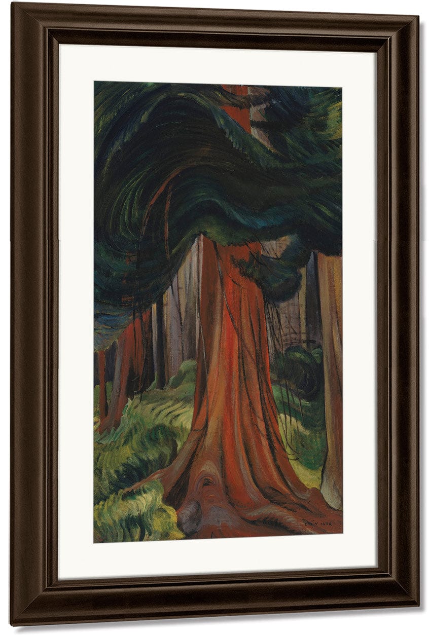 Red Cedar 1931 By Emily Carr Fine Art Print