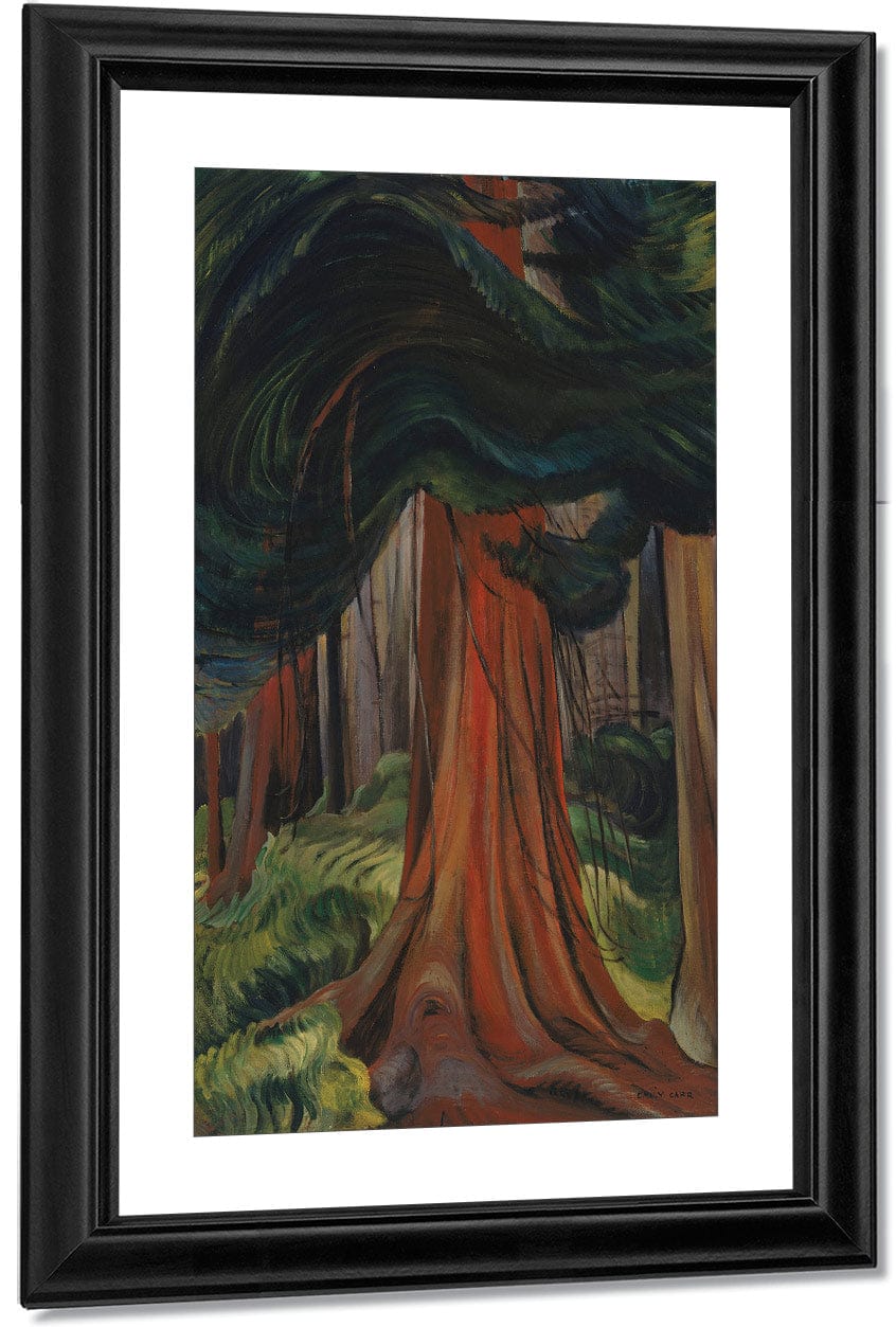 Red Cedar 1931 By Emily Carr Fine Art Print