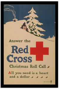 Red Cross  Vintage Poster Fine Art Print