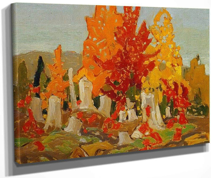 Red Maples By Frank Carmichael Fine Art Print