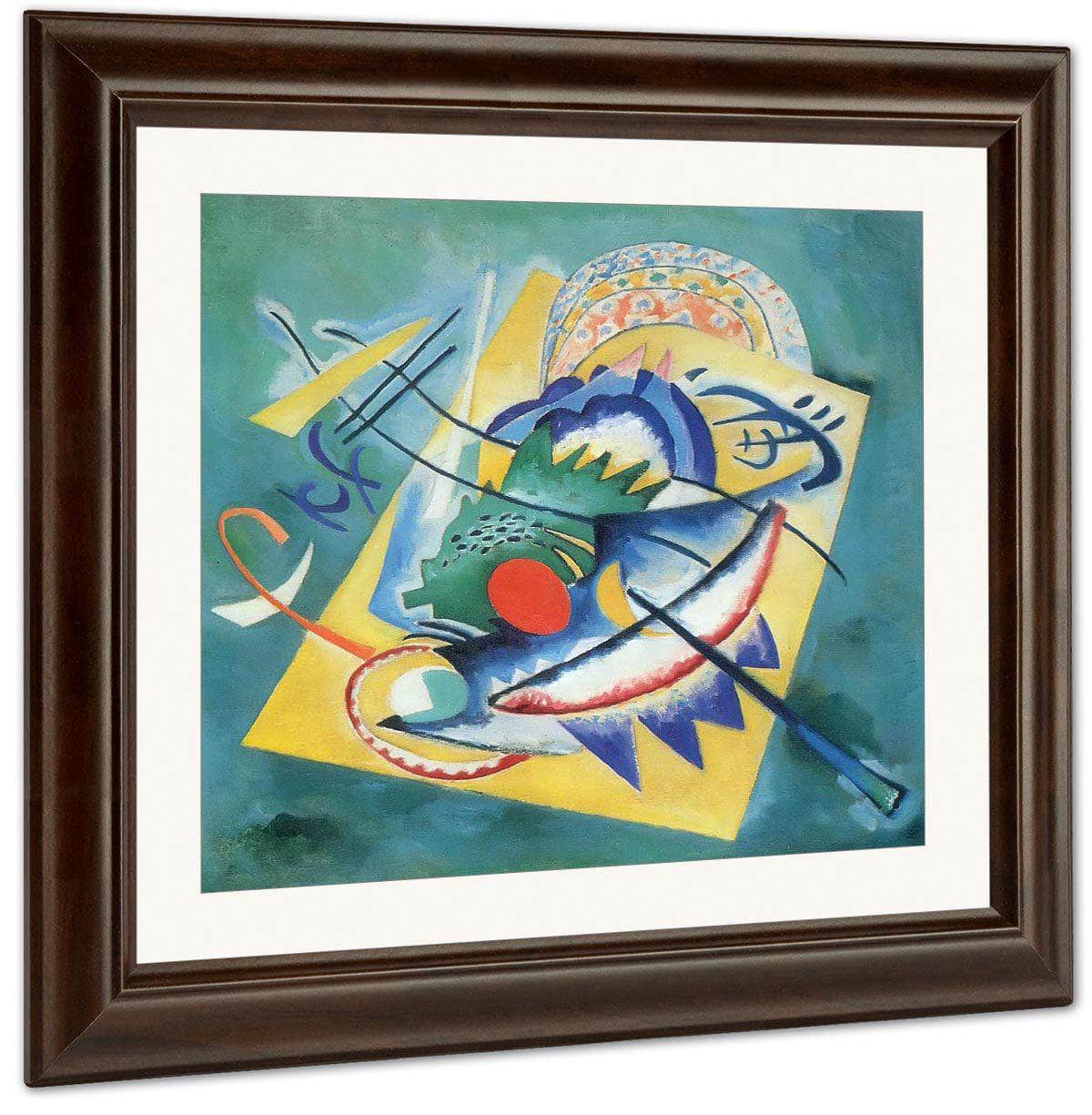 Red Oval 1920 By Wassily Kandinsky Fine Art Print
