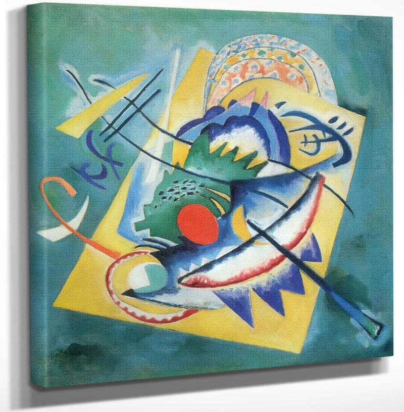 Red Oval 1920 By Wassily Kandinsky Fine Art Print