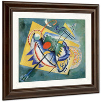 Red Oval By Wassily Kandinsky Fine Art Print