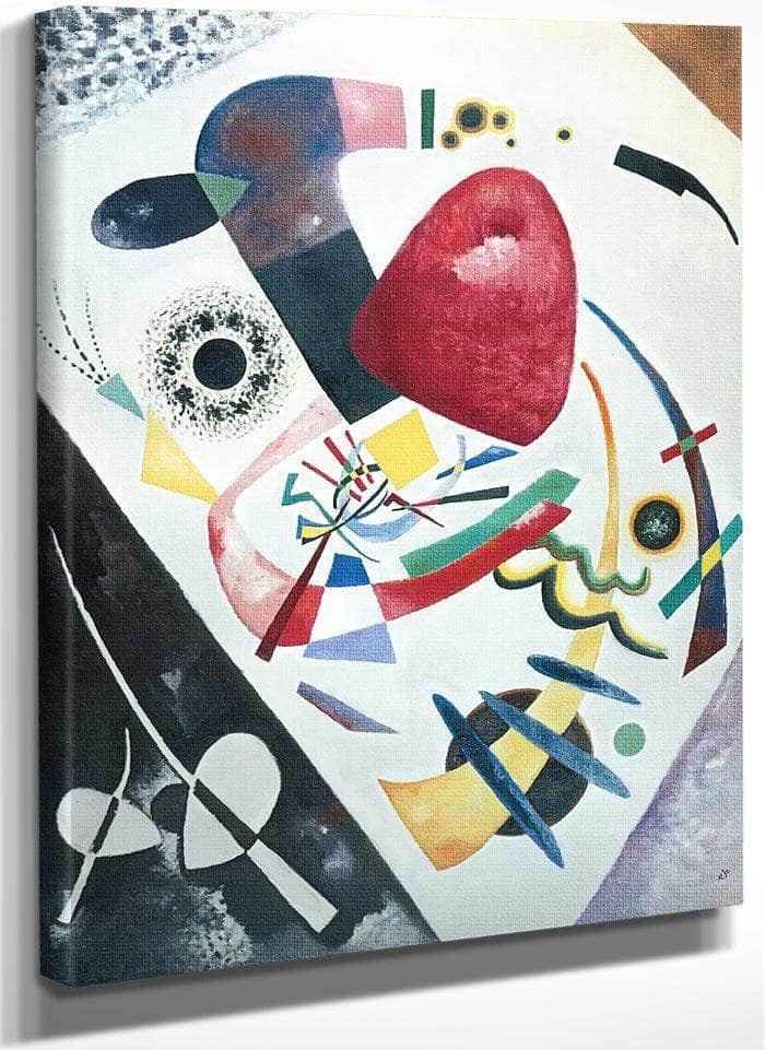 Red Spot Ii 1921 By Wassily Kandinsky Fine Art Print