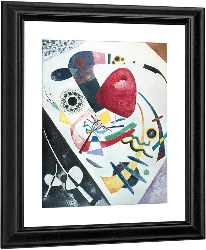 Red Spot Ii 1921 By Wassily Kandinsky Fine Art Print