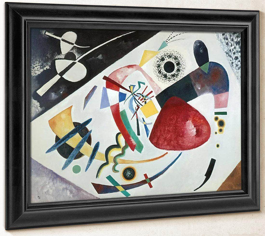 Red Spot Ii By Wassily Kandinsky Fine Art Print