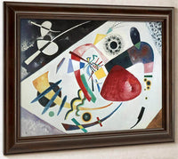 Red Spot Ii By Wassily Kandinsky Fine Art Print