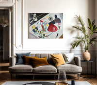 Red Spot Ii By Wassily Kandinsky Fine Art Print